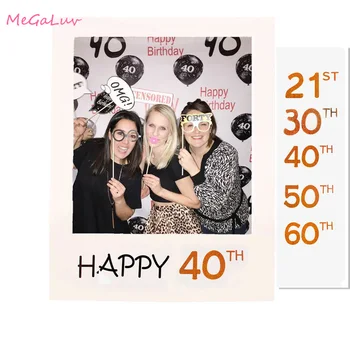 40th Photo Booth Frame Props 21th 30th 50th 60th Year PhotoBooth Props Anniversary Birthday Party Decorations Adult
40th Photo Booth Frame Props 21th 30th 50th 60th Year PhotoBooth Props Anniversary Birthday Party Decorations Adult