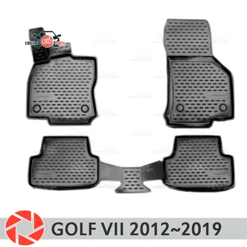 Floor mats for Volkswagen Golf 7 2012~2019 rugs non slip polyurethane dirt protection interior car styling accessories
Floor mats for Volkswagen Golf 7 2012~2019 rugs non slip polyurethane dirt protection interior car styling accessories