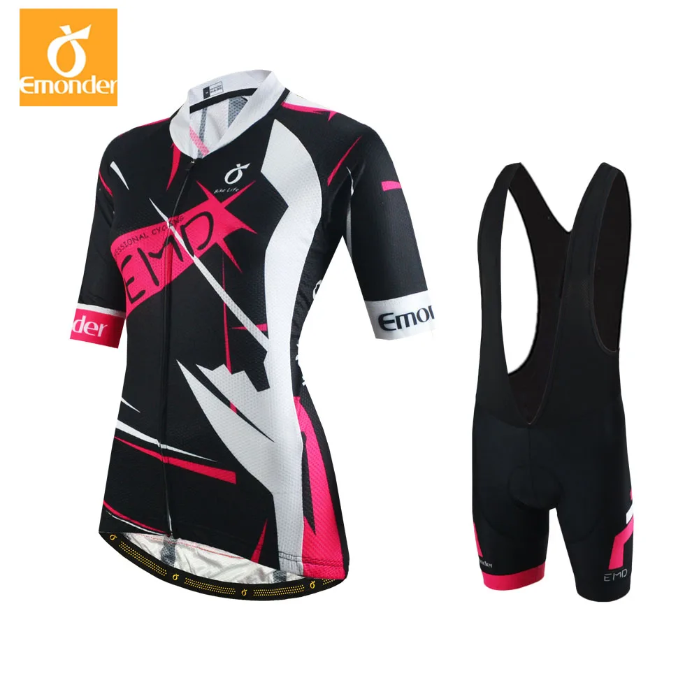 EMONDER Cycling Jersey Women's Cycling Clothing Set Breathable Bike Jersey Bicycle Mountain Wear Cycling Clothes ropa ciclismo
EMONDER Cycling Jersey Women's Cycling Clothing Set Breathable Bike Jersey Bicycle Mountain Wear Cycling Clothes ropa ciclismo