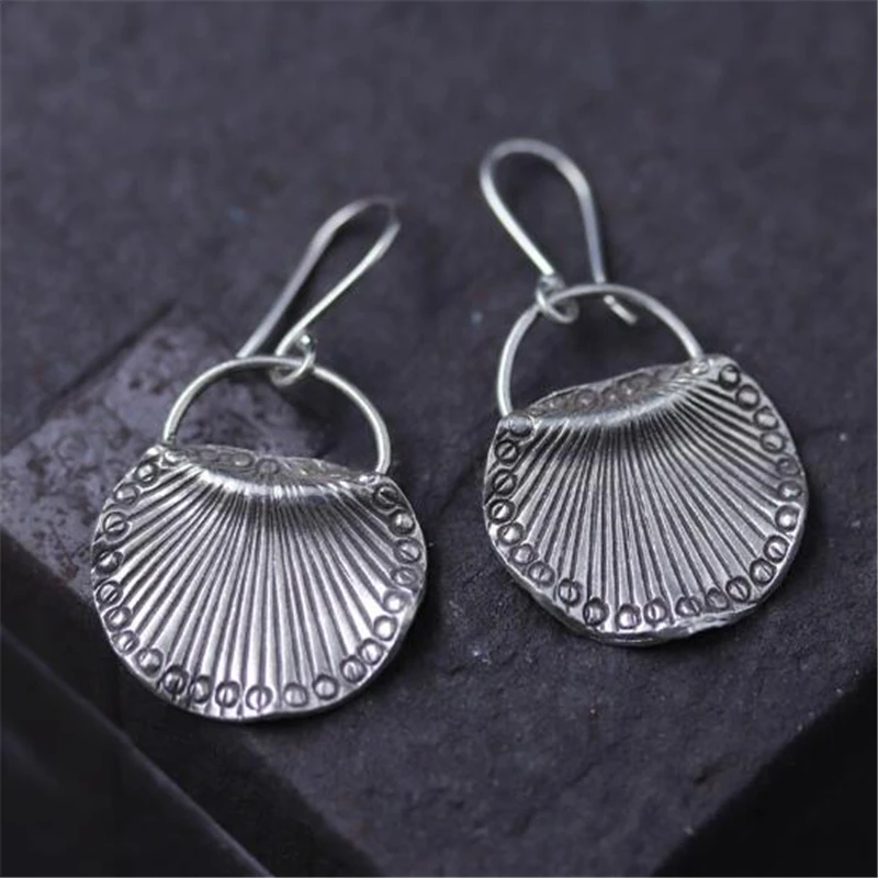 Genuine 925 Sterling Silver Carving Fish Tail Drop Earrings Gifts For Women Fashion Jewelry Earring 25MM*29MM 10G
Genuine 925 Sterling Silver Carving Fish Tail Drop Earrings Gifts For Women Fashion Jewelry Earring 25MM*29MM 10G
