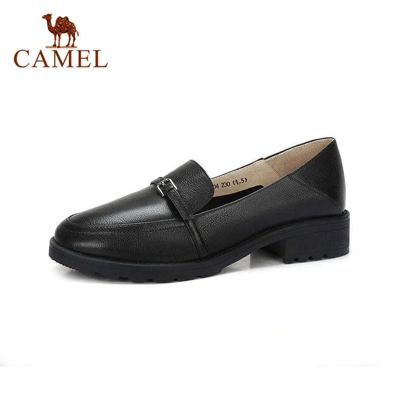 CAMEL Women Spring New Retro Single Shoes Women Soft Leather Fashion Causal Dress Shoes For Ladies Med Comfort Buckle Pumps
CAMEL Women Spring New Retro Single Shoes Women Soft Leather Fashion Causal Dress Shoes For Ladies Med Comfort Buckle Pumps