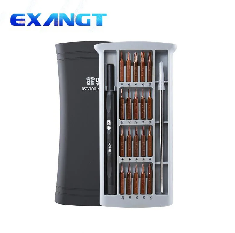 BEST 25 in 1 Screwdriver Set Precision Magnetic Screwdriver Bits for iPhone Samsung xiaomi Phone Tablet Watch Repair Tools Kit
BEST 25 in 1 Screwdriver Set Precision Magnetic Screwdriver Bits for iPhone Samsung xiaomi Phone Tablet Watch Repair Tools Kit