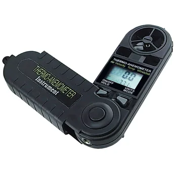 Digital 3-in-1 Pocket Thermo Anemometer Temperature deg. F/deg. C Windchill Air Velocity 0.5~44.7 MPH / 60~3937 FT/M Windspeed
Digital 3-in-1 Pocket Thermo Anemometer Temperature deg. F/deg. C Windchill Air Velocity 0.5~44.7 MPH / 60~3937 FT/M Windspeed