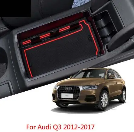 For Audi Q3 2012 - 2017 Center Armrest Storage Box Glove Container box Organizer Case Car Interior accessories Box B75
For Audi Q3 2012 - 2017 Center Armrest Storage Box Glove Container box Organizer Case Car Interior accessories Box B75