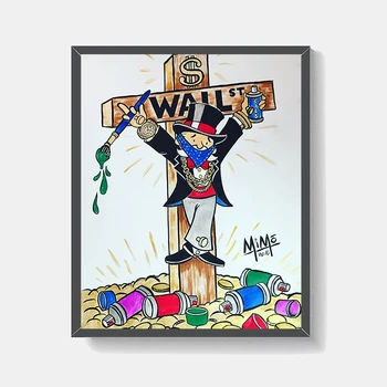 Mike Geyer Cross Coating Money Poster Alec Monopolyingly Graffiti Paintings On Canvas Modern Art Decorative Wall Pictures Decor
Mike Geyer Cross Coating Money Poster Alec Monopolyingly Graffiti Paintings On Canvas Modern Art Decorative Wall Pictures Decor