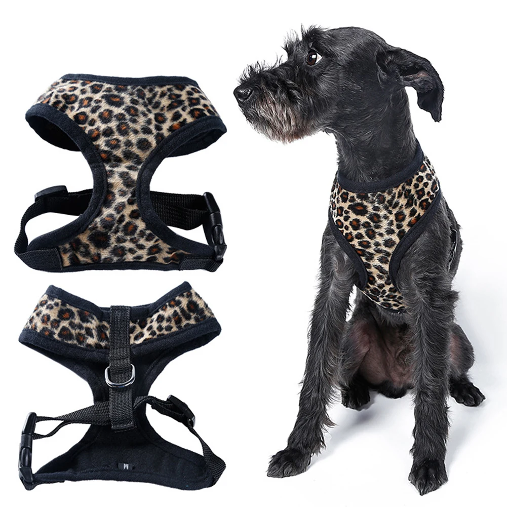 TINGHAO Leopard Zebra Pattern Pet Small Dog Puppy Adjustable Walking Plush Vest Harness
TINGHAO Leopard Zebra Pattern Pet Small Dog Puppy Adjustable Walking Plush Vest Harness
