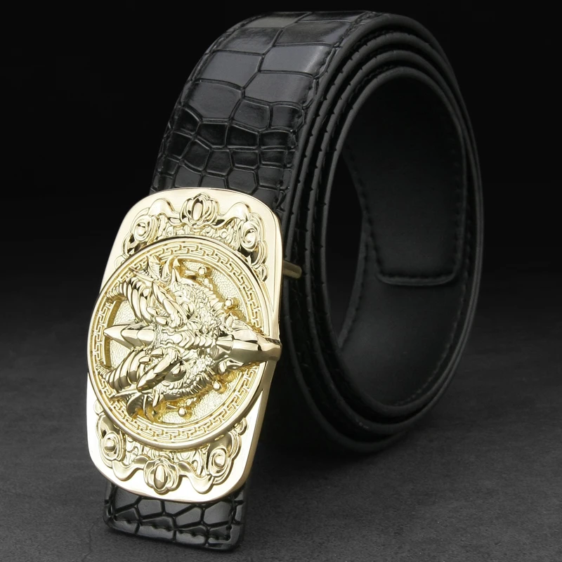 Dragon belt men off black Waistband fashion golden Waistband genuine leather luxury brand high quality ceinture homme waist belt
Dragon belt men off black Waistband fashion golden Waistband genuine leather luxury brand high quality ceinture homme waist belt