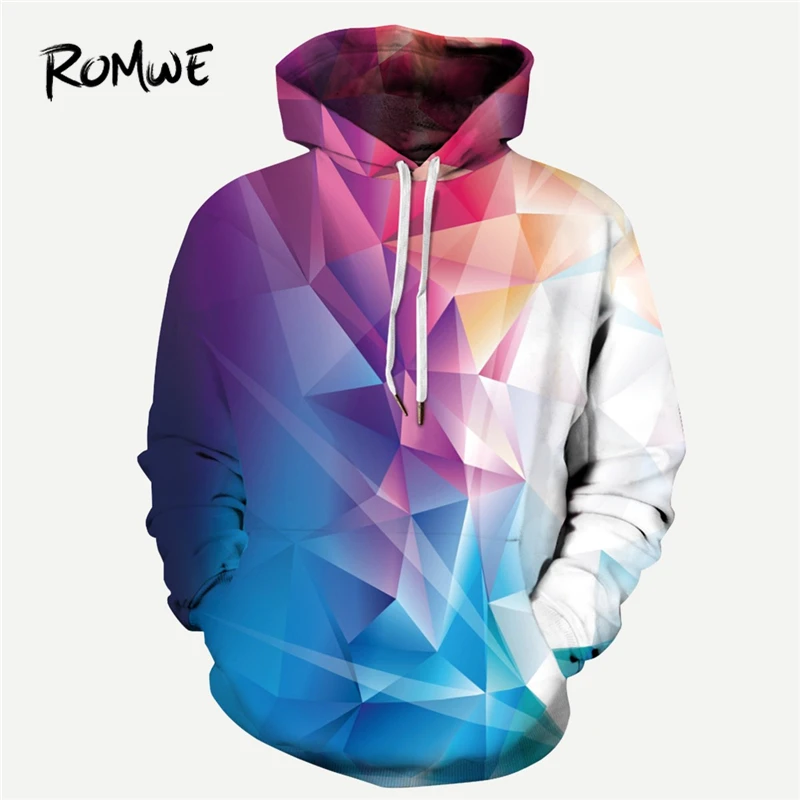 ROMWE Men Abstract Geometric Print Hooded Sweatshirt Mankind Casual Autumn Long Sleeve Clothing Male Drawstring Pullovers Hoodie
ROMWE Men Abstract Geometric Print Hooded Sweatshirt Mankind Casual Autumn Long Sleeve Clothing Male Drawstring Pullovers Hoodie