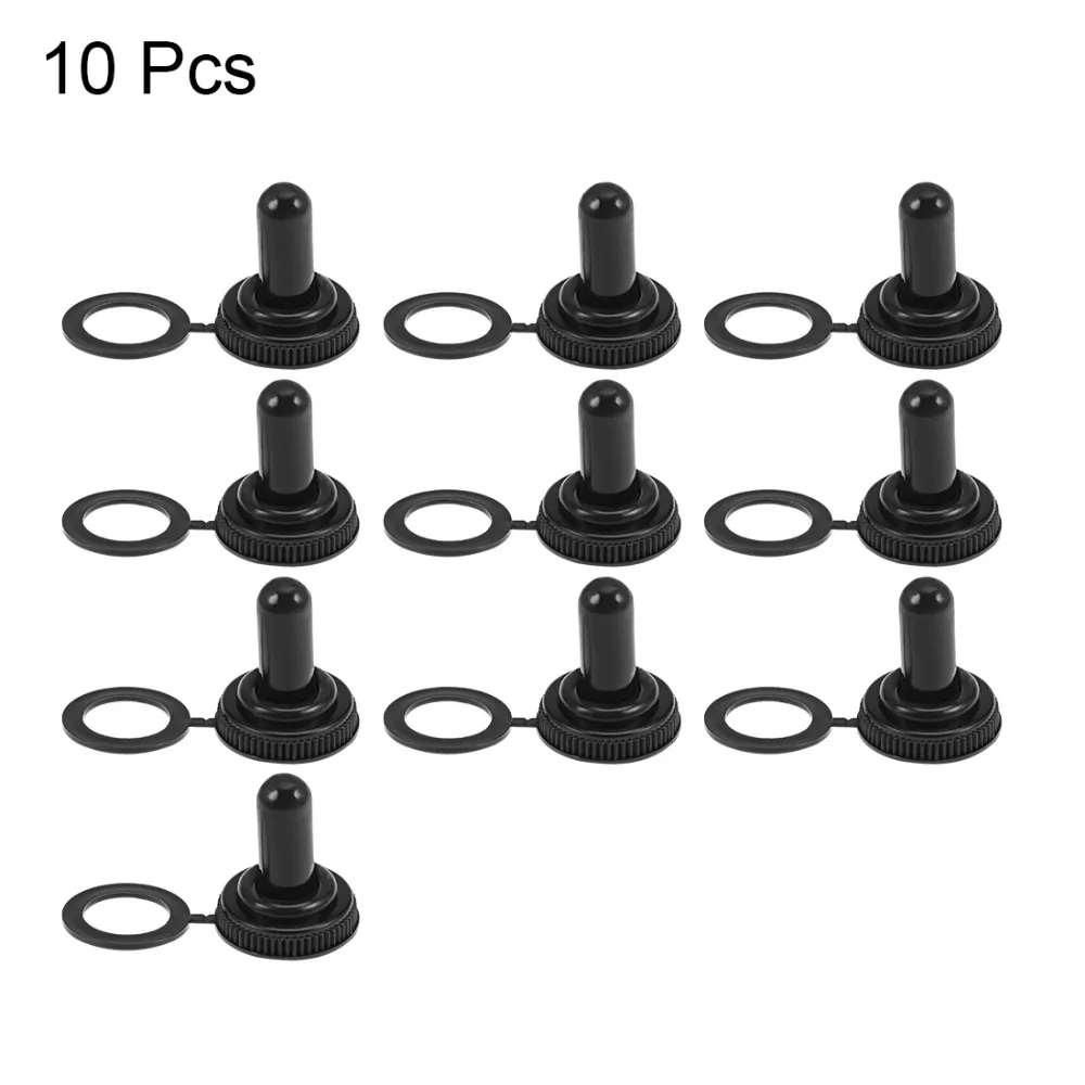 UXCELL 10Pcs M12mmX1 Thread Waterproof Toggle Switch Boot Rubber Cover Cap Protector Black Protect Toggle Switches Accessories
UXCELL 10Pcs M12mmX1 Thread Waterproof Toggle Switch Boot Rubber Cover Cap Protector Black Protect Toggle Switches Accessories
