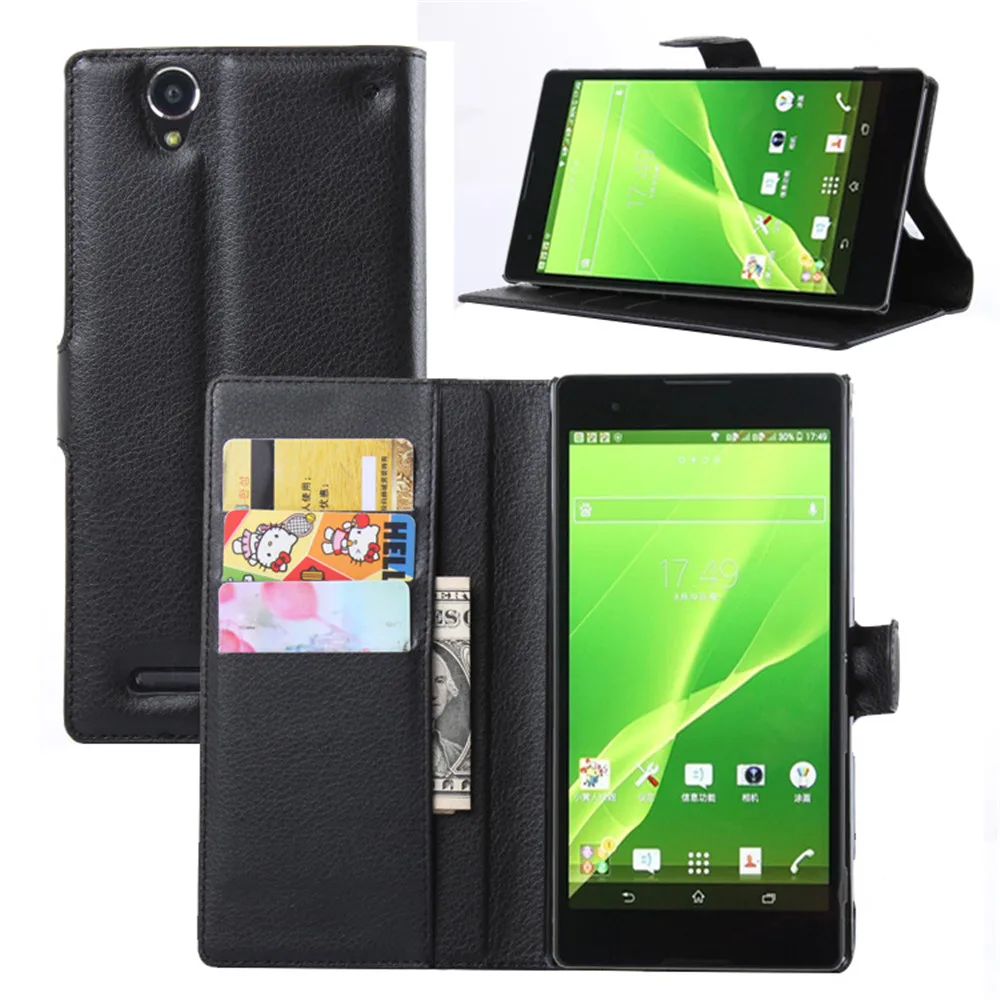 For Sony Xperia T2 Ultra Dual Case Flip PU Leather Card Slots Wallet Stand Case For Sony T2 xm50h xm50t D5322 D5303 Phone Bags
For Sony Xperia T2 Ultra Dual Case Flip PU Leather Card Slots Wallet Stand Case For Sony T2 xm50h xm50t D5322 D5303 Phone Bags