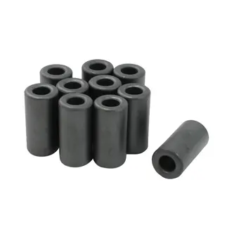 

UXCELL 10 Pcs/lot 14x7x28.5mm Toroid Ferrite Cores Dark Gray for Power Transformers Chokes Inductors Ballasts