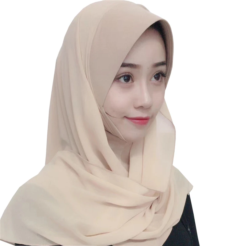 One Piece Muslim Hijab Scarf Sahwl Tudung Bubble Chiffon Plain Instant Hijab Slip On Pinless Head Scarf Long Islamic Hijabs
One Piece Muslim Hijab Scarf Sahwl Tudung Bubble Chiffon Plain Instant Hijab Slip On Pinless Head Scarf Long Islamic Hijabs