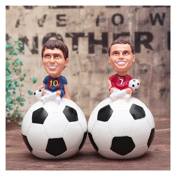 Cute Resin Money Box Soccer Player C.Ronaldo/MESSI Football Piggy Bank Action Figurine Desk Decoration For Kids Birthday Gift
Cute Resin Money Box Soccer Player C.Ronaldo/MESSI Football Piggy Bank Action Figurine Desk Decoration For Kids Birthday Gift