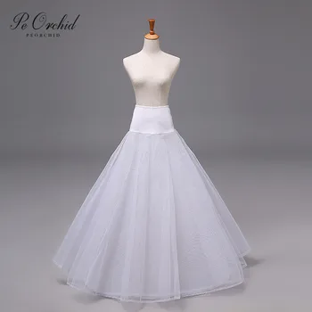 PEORCHID Petticoats Crinoline Bridal Enagua Novia Vintage Woman White Tulle Petticoats For Wedding Dress Long Underskirt 2019
PEORCHID Petticoats Crinoline Bridal Enagua Novia Vintage Woman White Tulle Petticoats For Wedding Dress Long Underskirt 2019