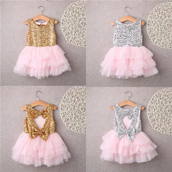 2-7Y Toddler Kid Girl Dress Sequins O-Neck Bow Sleeveless Tulle Princess Wedding Formal Gown Party Sundress Baby Clothes Outfits
2-7Y Toddler Kid Girl Dress Sequins O-Neck Bow Sleeveless Tulle Princess Wedding Formal Gown Party Sundress Baby Clothes Outfits
