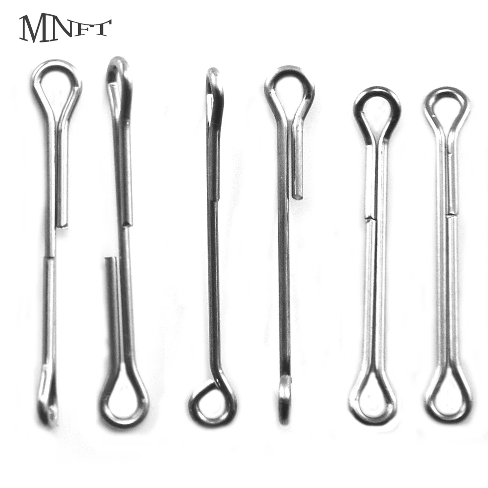MNFT 10PCS New Fly Tying Materials Hook Shank Articulateds Fish Skull Articulated Shanks 3 Styles Size 15/20/25/35/45/55mm
MNFT 10PCS New Fly Tying Materials Hook Shank Articulateds Fish Skull Articulated Shanks 3 Styles Size 15/20/25/35/45/55mm