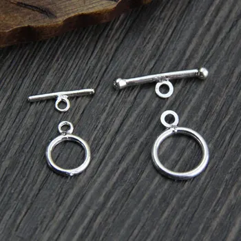 925 silver round OT sculpture toggle Clasps heart necklace buckle sets for making jewelry accessories 5set
925 silver round OT sculpture toggle Clasps heart necklace buckle sets for making jewelry accessories 5set