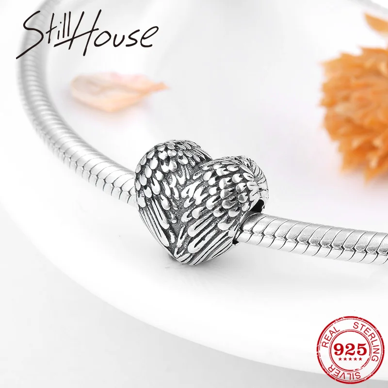Fashion New Collection 925 Sterling Silver Angle Wing Charm bead fit Original Pandora Necklace for Women Engagement Gift
Fashion New Collection 925 Sterling Silver Angle Wing Charm bead fit Original Pandora Necklace for Women Engagement Gift