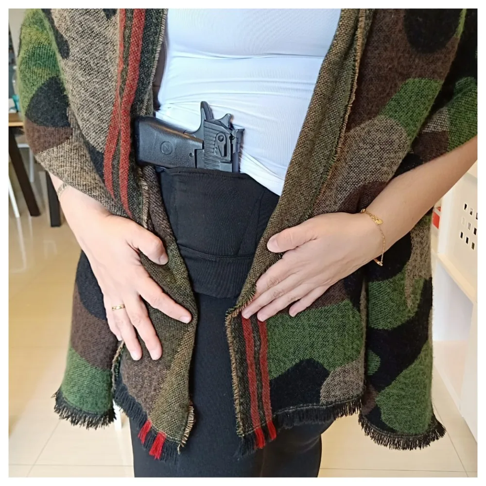 Womens Concealed Carry Legging Workout Daily wear Tactical Holster Pant Full Length Concealment carry guns activewear 3 pockets 
Womens Concealed Carry Legging Workout Daily wear Tactical Holster Pant Full Length Concealment carry guns activewear 3 pockets