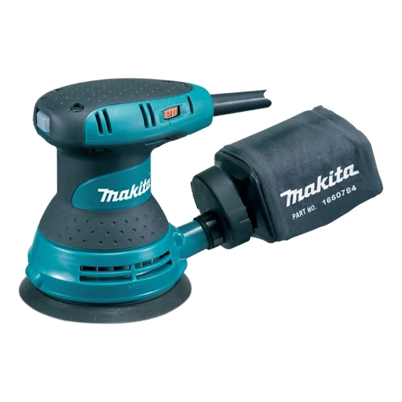 Машина шлифовальная эксцентриковая Makita BO5031 (Амплитуда колебаний 2,8 мм, двойная изоляция)