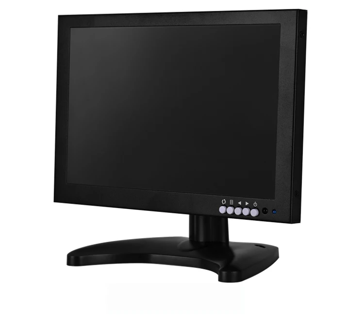 10inch EDP 1920X1200 Monitor with Metal Shell & HDMI VGA AV BNC Connector for PC Multimedia Microscope Industrial Machine Screen_F2