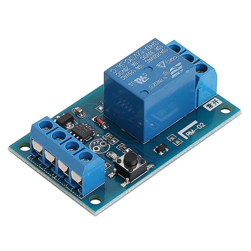 12V Bond Bistable Relay Module Car Modification Switch Start Stop Self-Locking