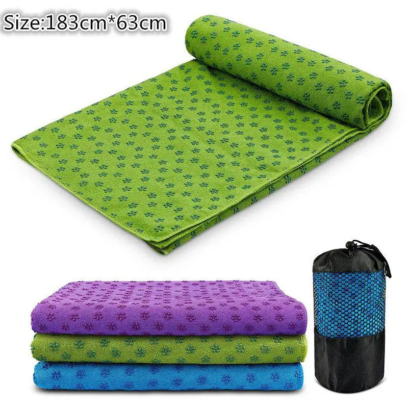 Sport Absorbent Soft Non Slip Yoga Mat Cover Towel Anti Skid Yoga Mat Size 183cm*63cm 25" X 72" Towels Pilates Blankets Fitness
Sport Absorbent Soft Non Slip Yoga Mat Cover Towel Anti Skid Yoga Mat Size 183cm*63cm 25" X 72" Towels Pilates Blankets Fitness