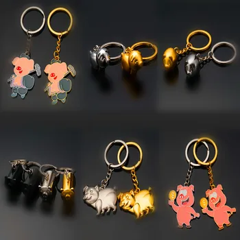 13 Pcs / Lot Lovely Mini Pig Keychain Lovers Keychain Metal Zinc Alloy Pig Keychain Pig Cartoon Keyring Keyfob Holder Gifts Logo
13 Pcs / Lot Lovely Mini Pig Keychain Lovers Keychain Metal Zinc Alloy Pig Keychain Pig Cartoon Keyring Keyfob Holder Gifts Logo