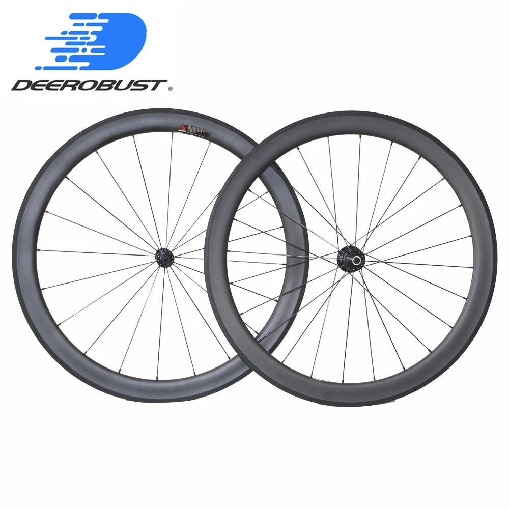 

Pro Ceramic 700c 50mm Carbon Tubular Road Bike Wheels Bicycle Wheelset Powerway R13/R36 Ceramic bearings 20 24 Holes UD 3K Twill