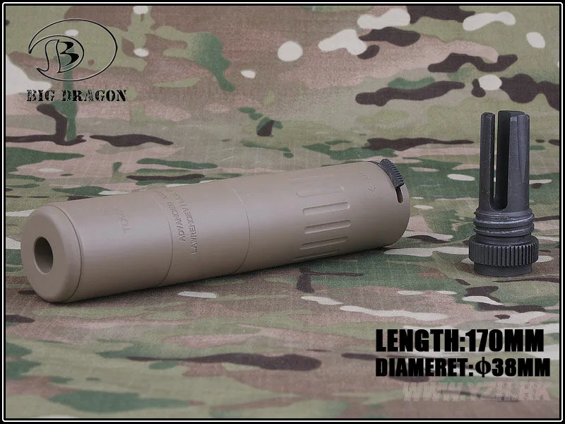 Big Dragon AAC M4-2000 Silencer Deluxe CNC and anodize process Remington Defense 9.5" rail
Big Dragon AAC M4-2000 Silencer Deluxe CNC and anodize process Remington Defense 9.5" rail
