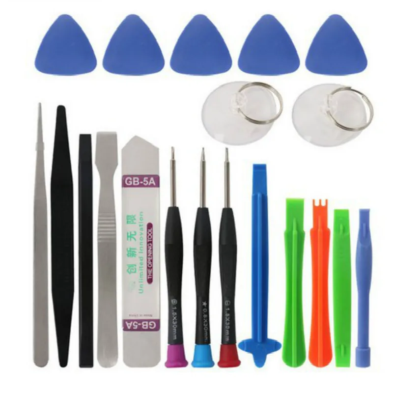 21 in 1 Mobile Phone Repair Tools Kit Spudger Pry Opening Tool Screwdriver Set for Hand Tools Set For iPhone X 8 7 6S 6 Plus
21 in 1 Mobile Phone Repair Tools Kit Spudger Pry Opening Tool Screwdriver Set for Hand Tools Set For iPhone X 8 7 6S 6 Plus
