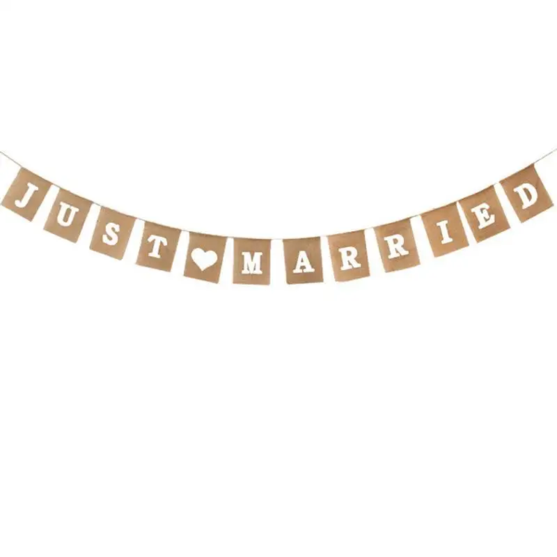 BESTOYARD 4 Meters JUST MARRIED Letter Burlap Wedding Signs Garlands and Bunting Banners Flags Photo Booth Props for Party
BESTOYARD 4 Meters JUST MARRIED Letter Burlap Wedding Signs Garlands and Bunting Banners Flags Photo Booth Props for Party