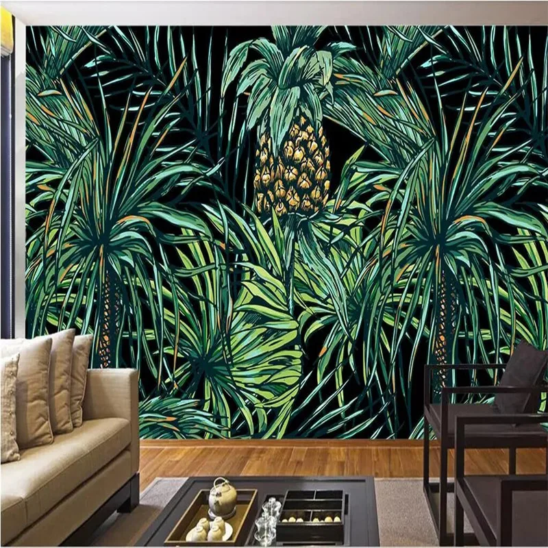 HD hand-painted Southeast Asian style palm leaf mural background wall manufacturers wholesale wallpaper mural custom photo wall
HD hand-painted Southeast Asian style palm leaf mural background wall manufacturers wholesale wallpaper mural custom photo wall
