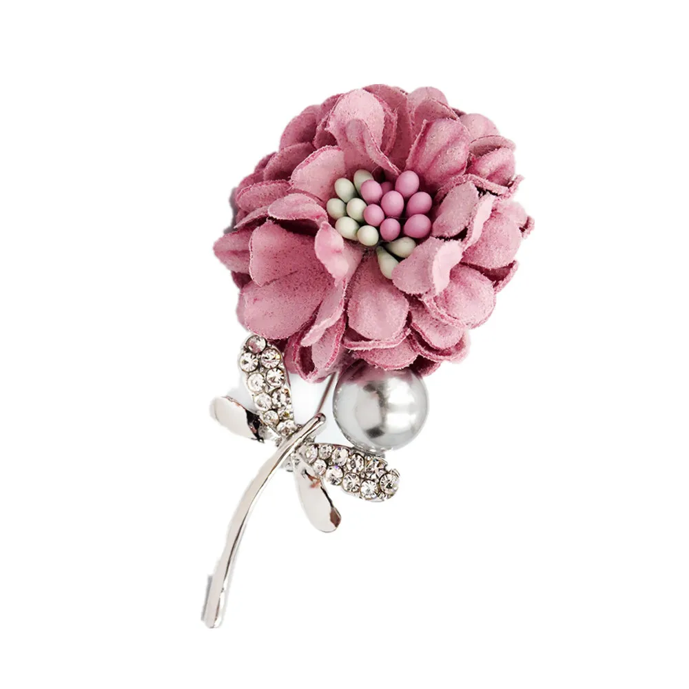 New Beautiful Fabric Pearl Flower Brooch Fashion Jewelry Rhinestone Butterfly Brooch Sweater Coat Pins Lady Accessories
New Beautiful Fabric Pearl Flower Brooch Fashion Jewelry Rhinestone Butterfly Brooch Sweater Coat Pins Lady Accessories