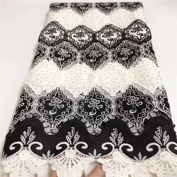 Bi-black High quality African guipure lace fabric for sewing african cord lace fabric Nigerian Lace Fabrics for wedding dress
Bi-black High quality African guipure lace fabric for sewing african cord lace fabric Nigerian Lace Fabrics for wedding dress