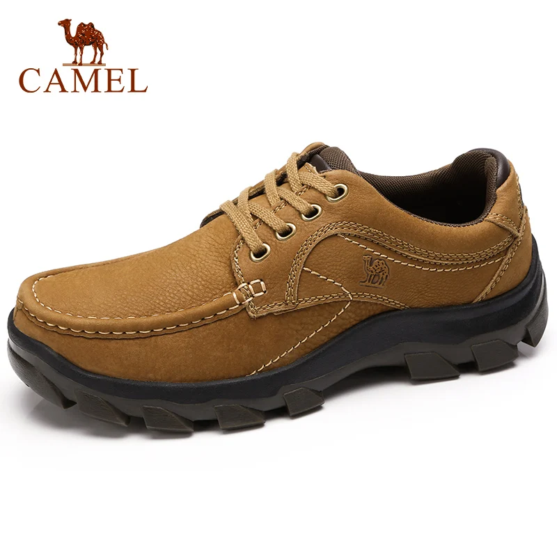 CAMEL Autumn and Winter Outdoor Casual Shoes Genuine Leather Comfortable Men's Shoes Stitching Strong Rubber Sole Shoes Men
CAMEL Autumn and Winter Outdoor Casual Shoes Genuine Leather Comfortable Men's Shoes Stitching Strong Rubber Sole Shoes Men