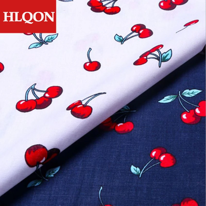 High quality 100% cotton printed sateen cherry fabric used for Quilting sewing dress women clothing skirt hat shoe by 100x150cm
High quality 100% cotton printed sateen cherry fabric used for Quilting sewing dress women clothing skirt hat shoe by 100x150cm
