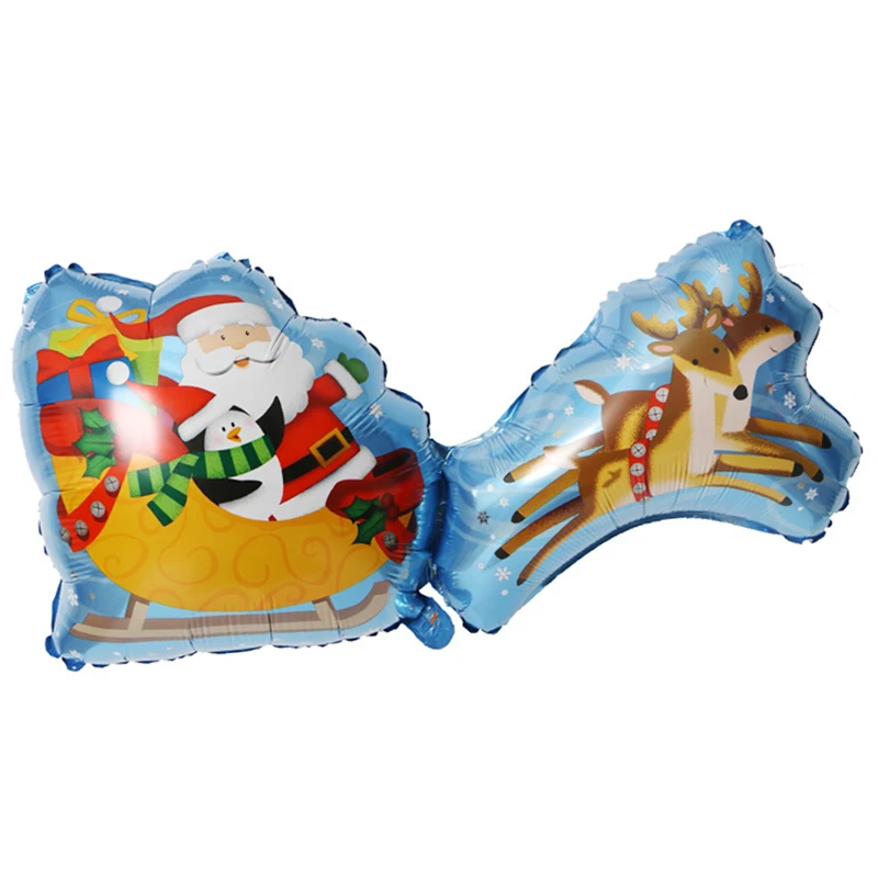 1PC 94*48cm Santa Sleigh Send Gift Foil Balloons Merry Christmas Party Decoration Balloons Globos Give Home Garden Decoration
1PC 94*48cm Santa Sleigh Send Gift Foil Balloons Merry Christmas Party Decoration Balloons Globos Give Home Garden Decoration