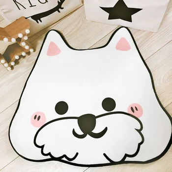 65*58CM cartoon flanel dog carpet rug Highland dog White Terrier rug plush door mat carpet bay window pet mat anti ship
65*58CM cartoon flanel dog carpet rug Highland dog White Terrier rug plush door mat carpet bay window pet mat anti ship