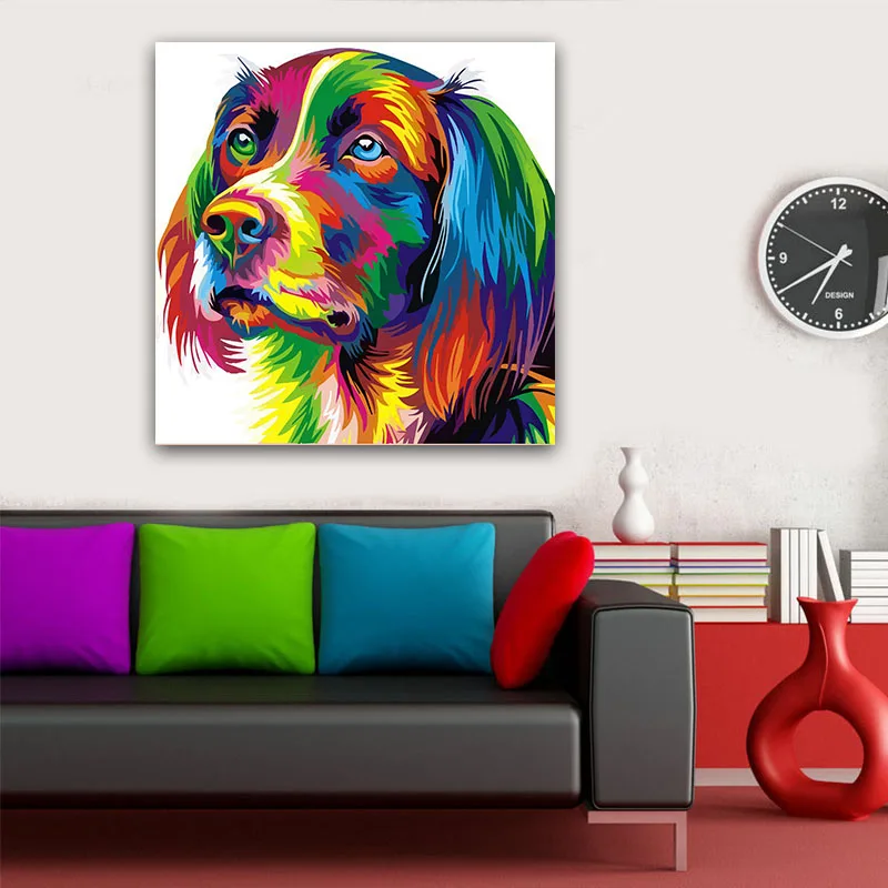Poster canvas Wall art animal Canvas Painting Pop Art Dog Modern Canvas Wall Pictures print for Living Room No frame
Poster canvas Wall art animal Canvas Painting Pop Art Dog Modern Canvas Wall Pictures print for Living Room No frame