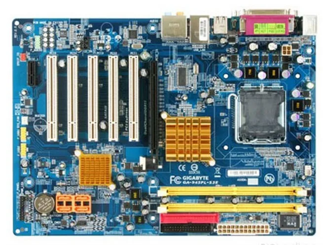 Для Gigabyte GA-945PL-S3E оригинальная б/у материнская плата 945PL-S3E 945 Socket LGA 775 DDR2 ATX в продаже