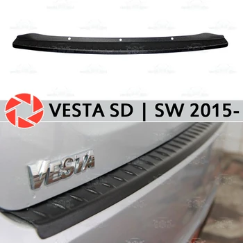 For Lada Vesta SD | SW 2015- guard protection plate on rear bumper sill car styling decoration scuff panel accessories
For Lada Vesta SD | SW 2015- guard protection plate on rear bumper sill car styling decoration scuff panel accessories