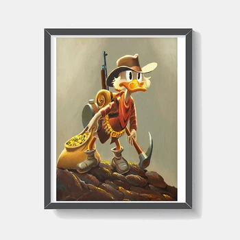 Golden Helmet Carl Barks Scrooge Mcduck Poster Cartoon Paintings on Canvas Modern Art Decorative Wall Pictures Home Decoration
Golden Helmet Carl Barks Scrooge Mcduck Poster Cartoon Paintings on Canvas Modern Art Decorative Wall Pictures Home Decoration
