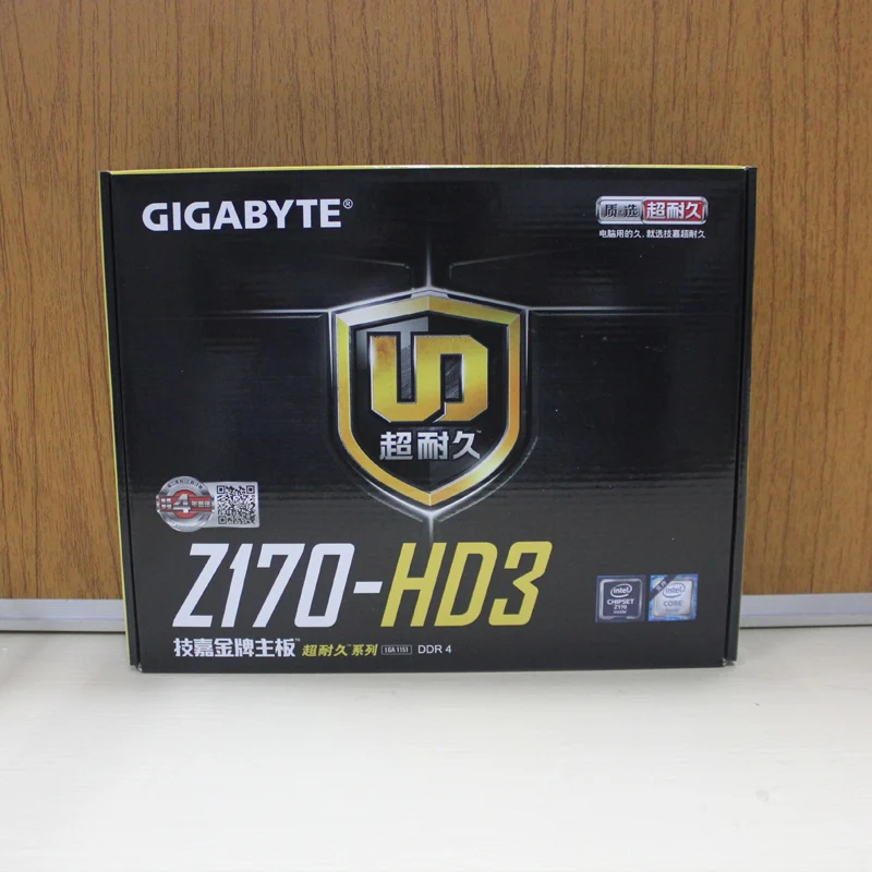 Материнская плата для Gigabyte GA-Z170-HD3 Z170-HD3 оригинальная новая настольная Z170 LGA 1151 DDR4