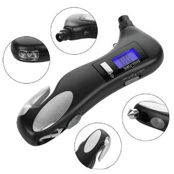 Digital Tire pressure gauge 2-150 PSI High-precision vehicle tire pressure monitoring car tire pressure gauge with LCD Display
Digital Tire pressure gauge 2-150 PSI High-precision vehicle tire pressure monitoring car tire pressure gauge with LCD Display