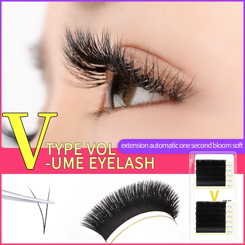 efc beauty High Quality V/Y Type Volume Eyelash Extension Automatic Eyelash One Second Blooming Soft Makeup False Eyelash
efc beauty High Quality V/Y Type Volume Eyelash Extension Automatic Eyelash One Second Blooming Soft Makeup False Eyelash