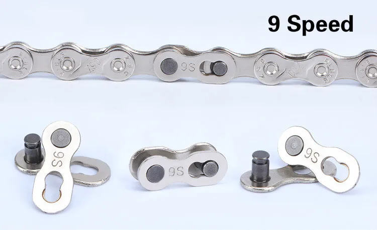 1 pair Bike Chain Magic Buckle Connector Mountain Bicycle Chain Connector for 678910 Speed Quick Link231Repair Tool (5)