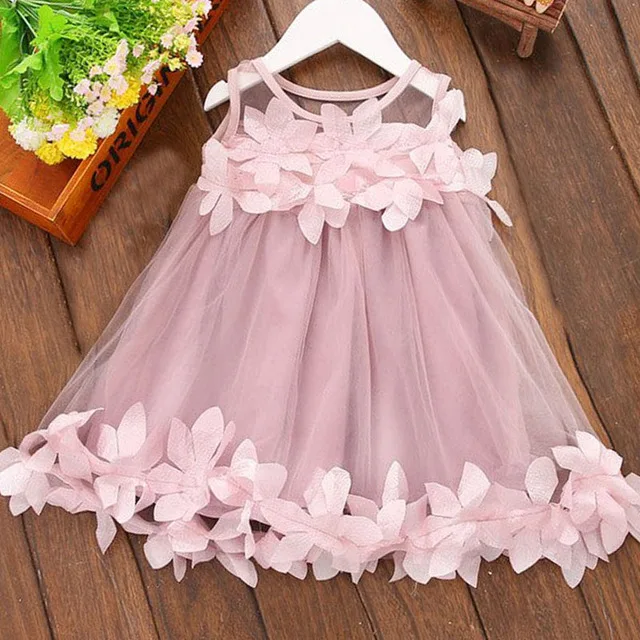Girls Dress 2019 Girls Sweet Lace Vest Dress Three-dimensional Print Petals Children Princess Pettiskirt Baby Girl Clothes
Girls Dress 2019 Girls Sweet Lace Vest Dress Three-dimensional Print Petals Children Princess Pettiskirt Baby Girl Clothes