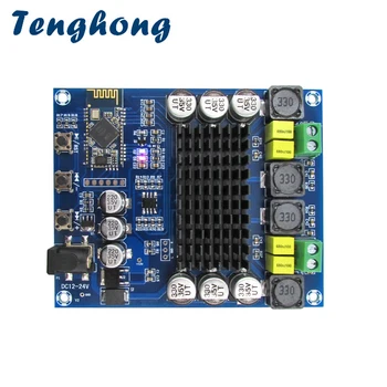 Tenghong TPA3116D2 120W+120W Wireless Bluetooth 4.0 Digital Audio Amplifier Board Dual Channel Audio Receiver Digital Amplifiers
Tenghong TPA3116D2 120W+120W Wireless Bluetooth 4.0 Digital Audio Amplifier Board Dual Channel Audio Receiver Digital Amplifiers
