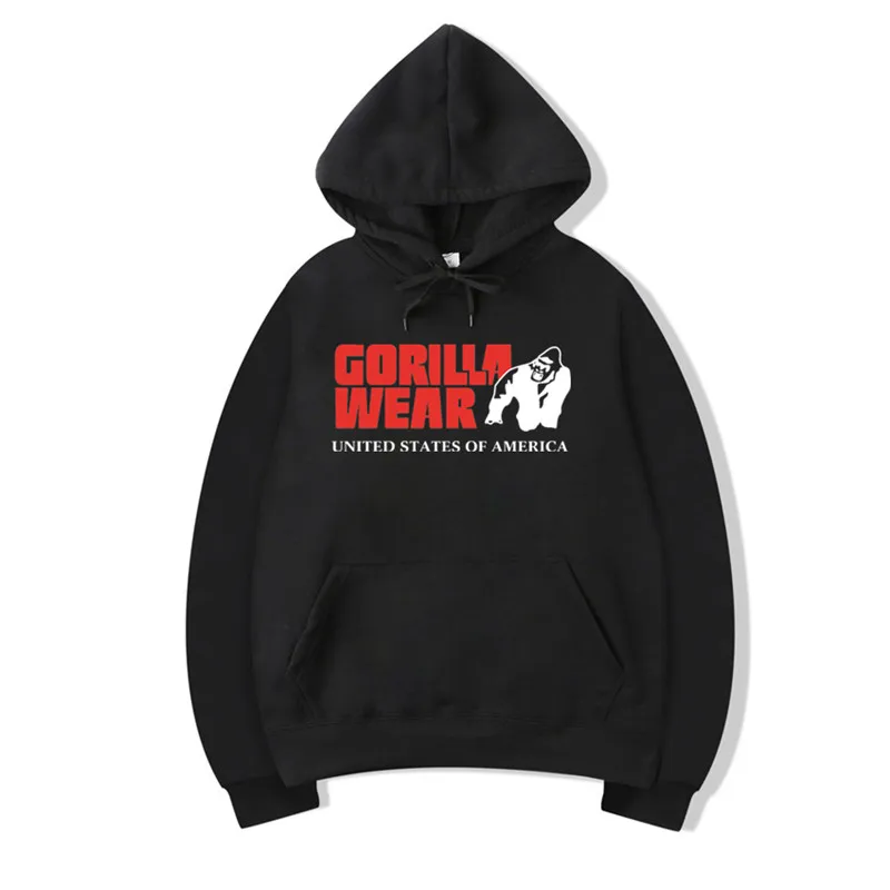 2019 new Men Sportswear Fashion brand Print Mens hoodies Pullover Hip Hop Mens tracksuit Sweatshirts hoodie sweats GORILLA WEAR
2019 new Men Sportswear Fashion brand Print Mens hoodies Pullover Hip Hop Mens tracksuit Sweatshirts hoodie sweats GORILLA WEAR